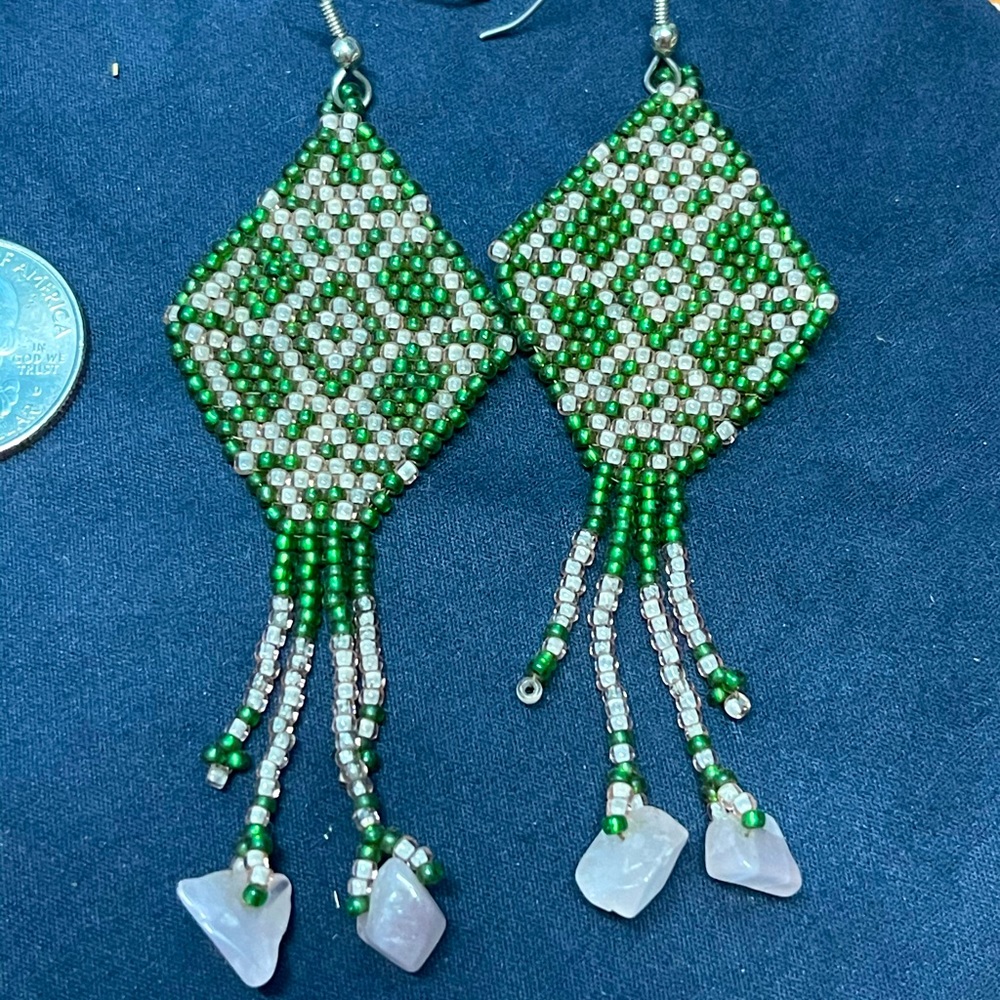 Handcrafted in Cali by Wildflower Jewels and Gems (c’est moi!)